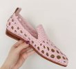 画像9: women's Mesh Rome slip-on small retro all-match pumps Flat Shoes 　メッシュローマスリッポンフラットパンプスシューズ (9)