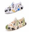 画像3: Men's Unisex  Painting Coconut Shaped Shoes Sneakers Flat Sandals slippers 男女兼用ペインティングココナッツ型シューズスニーカーサンダルシャワーサンダル ビーチサンダル シューズ (3)