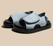 画像9: Velcro Thick-soled Sandals slippers 　ベルクロ厚底サンダル スリッパフリップフロップビーチサンダル (9)