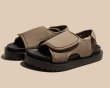 画像2: Velcro Thick-soled Sandals slippers 　ベルクロ厚底サンダル スリッパフリップフロップビーチサンダル (2)