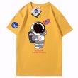 画像4: NASA x Astronaut Print T-shirtT-shirt　ユニセックス 男女兼用NASAナサ×宇宙飛行士プリント 半袖 Tシャツ (4)