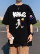 画像3: 23 kaws Basketball x Sesame Street Print T-shirtT-shirt　即納ユニセックス 男女兼用カウズバスケット×セサミストリートプリント 半袖 Tシャツ (3)