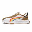 画像2: old fashion rainbow color line lace-up  sneakers  男女兼用 ユニセックスレインボーカラーラインレザーレースアップスニーカー (2)