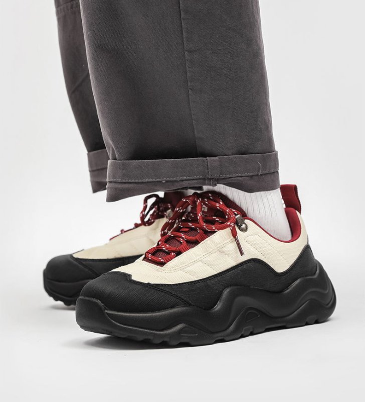 画像6: trekking shoe design lace-up  sneakers  男女兼用 ユニセックストレッキングシューズスタイルレースアップスニーカー (6)