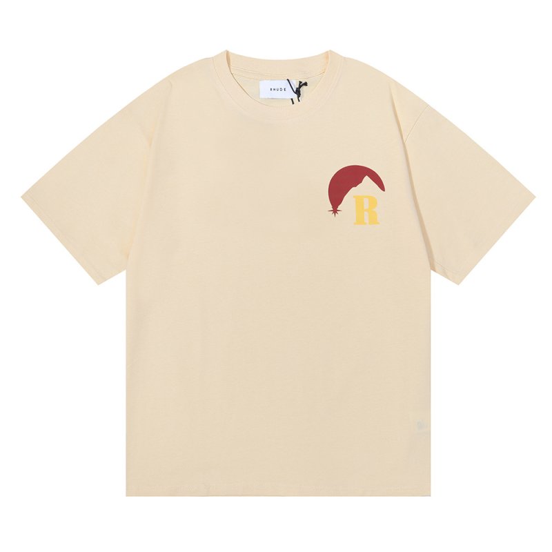 画像5: Unisex RHUDE mountain print T-shirt ユニセックス男女兼用RHUDEマウンティン山プリント半袖Tシャツ (5)