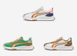 画像4: old fashion rainbow color line lace-up  sneakers  男女兼用 ユニセックスレインボーカラーラインレザーレースアップスニーカー (4)