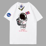 画像5: NASA x Astronaut Print T-shirtT-shirt　ユニセックス 男女兼用NASAナサ×宇宙飛行士プリント 半袖 Tシャツ (5)