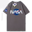 画像3: NASA logoT-shirtT-shirt　ユニセックス 男女兼用NASAナサロゴプリント 半袖 Tシャツ (3)