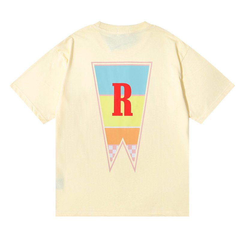 画像6: Unisex beautiful girl RHUDE print T-shirt ユニセックス男女兼用RHUDE美少女プリント半袖Tシャツ (6)