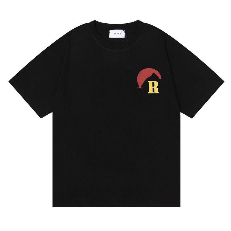 画像6: Unisex RHUDE mountain print T-shirt ユニセックス男女兼用RHUDEマウンティン山プリント半袖Tシャツ (6)