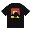 画像3: Unisex RHUDE mountain print T-shirt　ユニセックス男女兼用RHUDEマウンティン山プリント半袖Tシャツ (3)