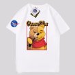 画像7: Half Pooh x Drunk Pooh x NASA T-shirt　ユニセックス 男女兼用ハーフプーさん×ドランクプーさん×ナサプリント 半袖 Tシャツ (7)