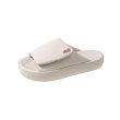 画像7: soft leather velcro sandals slippers 　ソフトレザーベルクロ厚底サンダル スリッパフリップフロップビーチサンダル (7)