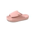 画像4: soft leather velcro sandals slippers 　ソフトレザーベルクロ厚底サンダル スリッパフリップフロップビーチサンダル (4)