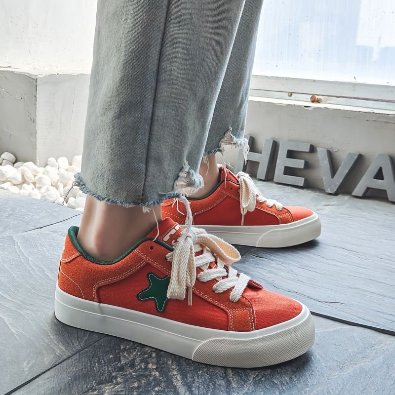 画像5: star board lace-up sneakers  男女兼用 ユニセックススター星ポイントレースアップスニーカー (5)