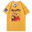 画像5: Half Pooh x Drunk Pooh x NASA T-shirt　ユニセックス 男女兼用ハーフプーさん×ドランクプーさん×ナサプリント 半袖 Tシャツ (5)
