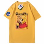 画像5: Half Pooh x Drunk Pooh x NASA T-shirt　ユニセックス 男女兼用ハーフプーさん×ドランクプーさん×ナサプリント 半袖 Tシャツ (5)