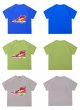 画像7: Simpsons Family x Sneakers T-shirt　ユニセックス 男女兼用シンプソンファミリー×スニーカープリント 半袖 Tシャツ (7)