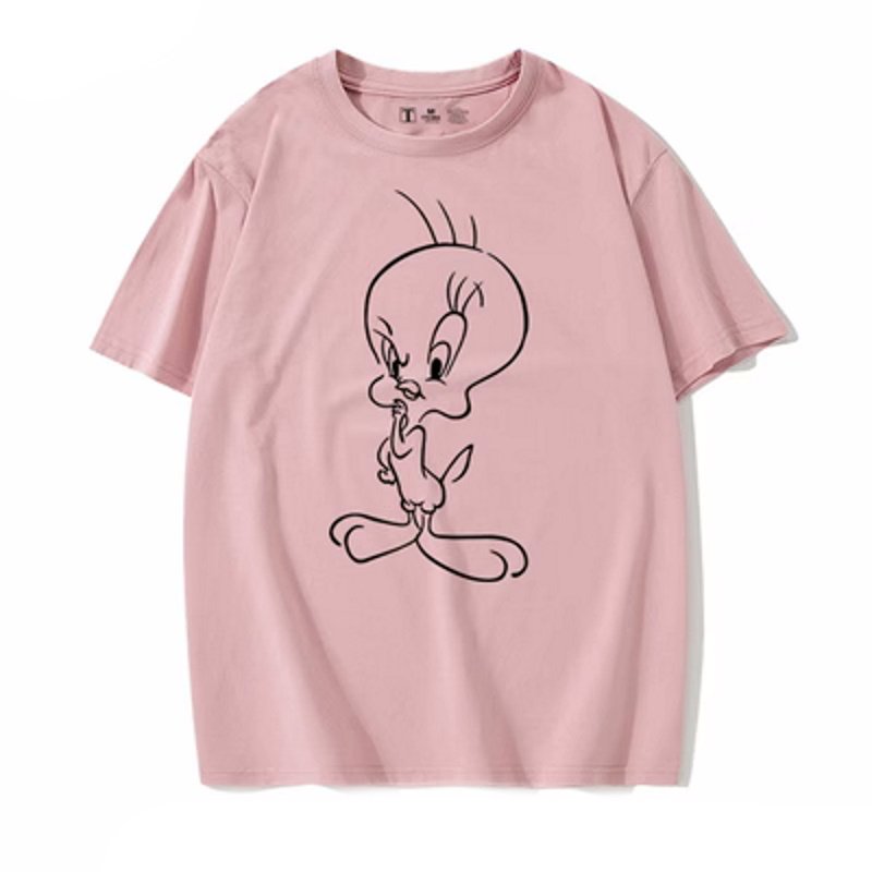 画像7: Looney Tunes Print T-shirt　男女兼用ユニセックスルーニー・テューンズプリント半袖袖Tシャツ  (7)
