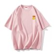 画像6: Shopping Red Box Logo x Bart Simpson T-shirt　ユニセックス 男女兼用ショッピングレッドボックスロゴ×バートシンプソンプリント 半袖 Tシャツ (6)