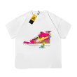 画像2: Simpsons Family x Sneakers T-shirt　ユニセックス 男女兼用シンプソンファミリー×スニーカープリント 半袖 Tシャツ (2)
