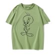 画像9: Looney Tunes Print T-shirt　男女兼用ユニセックスルーニー・テューンズプリント半袖袖Tシャツ  (9)