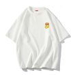 画像1: Shopping Red Box Logo x Bart Simpson T-shirt　ユニセックス 男女兼用ショッピングレッドボックスロゴ×バートシンプソンプリント 半袖 Tシャツ (1)