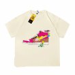 画像4: Simpsons Family x Sneakers T-shirt　ユニセックス 男女兼用シンプソンファミリー×スニーカープリント 半袖 Tシャツ (4)