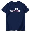 画像2: Unisex JUST DO IT logo T-shirt round neck T-shirt　 ユニセックス男女兼用JUST DO ITロゴ半袖 Tシャツ (2)