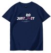 画像2: Unisex JUST DO IT Later logo T-shirt round neck T-shirt　 ユニセックス男女兼用JUST DO IT Laterロゴ半袖 Tシャツ (2)