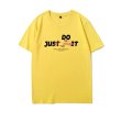 画像8: Unisex JUST DO IT Later logo T-shirt round neck T-shirt　 ユニセックス男女兼用JUST DO IT Laterロゴ半袖 Tシャツ (8)