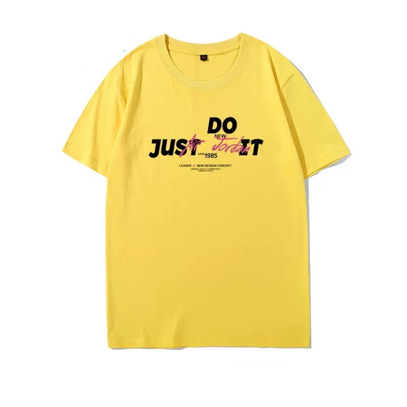 画像8: Unisex JUST DO IT Later logo T-shirt round neck T-shirt　 ユニセックス男女兼用JUST DO IT Laterロゴ半袖 Tシャツ (8)