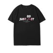 画像4: Unisex JUST DO IT logo T-shirt round neck T-shirt　 ユニセックス男女兼用JUST DO ITロゴ半袖 Tシャツ (4)