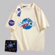 画像3: Unisex Nasa Space x AstronautT-shirt　 ユニセックス男女兼用ナサNASA×宇宙スペース×宇宙飛行士半袖 Tシャツ (3)