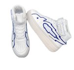 画像3: star & cloudLeather High Cut lace-up sneakers  男女兼用 ユニセックススター星&クラウドレザーハイカットレースアップスニーカー (3)