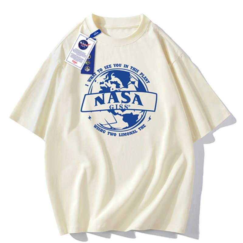画像13: NASA GISS ×space NasaT shirt　 ユニセックス男女兼用ナサNASA×宇宙半袖 Tシャツ (13)