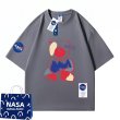 画像3: NASA x Paint Bear PrintT shirt　 ユニセックス男女兼用NASAナサ×ペイントベア熊プリント半袖 Tシャツ (3)