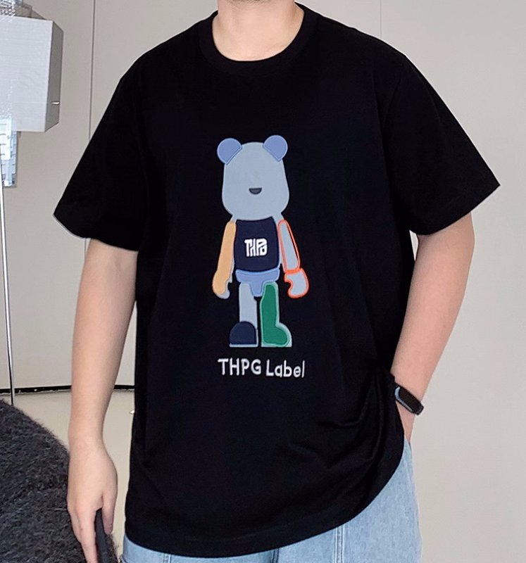画像3: Colorful Bearbrick BE@RBRICK PrintT shirt  ユニセックス男女兼用カラフルベアブリックプリント半袖 Tシャツ (3)