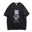 画像1: Colorful Bearbrick BE@RBRICK PrintT shirt　 ユニセックス男女兼用カラフルベアブリックプリント半袖 Tシャツ (1)