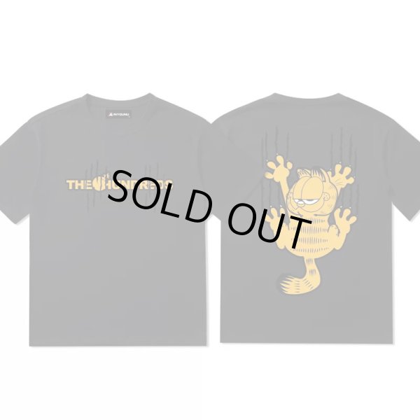 画像1: the hundreds logos & garfield PrintT shirt　 ユニセックス男女兼用the hundredsロゴ＆ガーフィールドプリント半袖 Tシャツ (1)