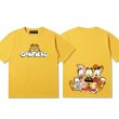 画像4: Garfield & good friends PrintT shirt　 ユニセックス男女兼用ガーフィールド＆仲良し仲間プリント半袖 Tシャツ (4)