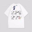 画像2: NASA x Snoopy PrintT shirt　 ユニセックス男女兼用NASAナサ×スヌーピープリント半袖 Tシャツ (2)