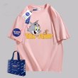 画像7: NASA x Tom and Jerry PrintT shirt　 ユニセックス男女兼用NASAナサ×トムとジェリートム＆ジェリープリント半袖 Tシャツ (7)