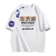 画像1: NASA x Tom and Jerry Box Tom PrintT shirt　 ユニセックス男女兼用NASAナサ×トムとジェリートム＆ジェリーボックストムプリント半袖 Tシャツ (1)