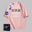 画像7: NASA x Tom and Jerry Box Tom PrintT shirt　 ユニセックス男女兼用NASAナサ×トムとジェリートム＆ジェリーボックストムプリント半袖 Tシャツ (7)