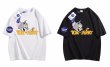 画像9: NASA x Tom and Jerry PrintT shirt　 ユニセックス男女兼用NASAナサ×トムとジェリートム＆ジェリープリント半袖 Tシャツ (9)