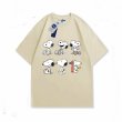 画像4: NASA x Snoopy PrintT shirt　 ユニセックス男女兼用NASAナサ×スヌーピープリント半袖 Tシャツ (4)