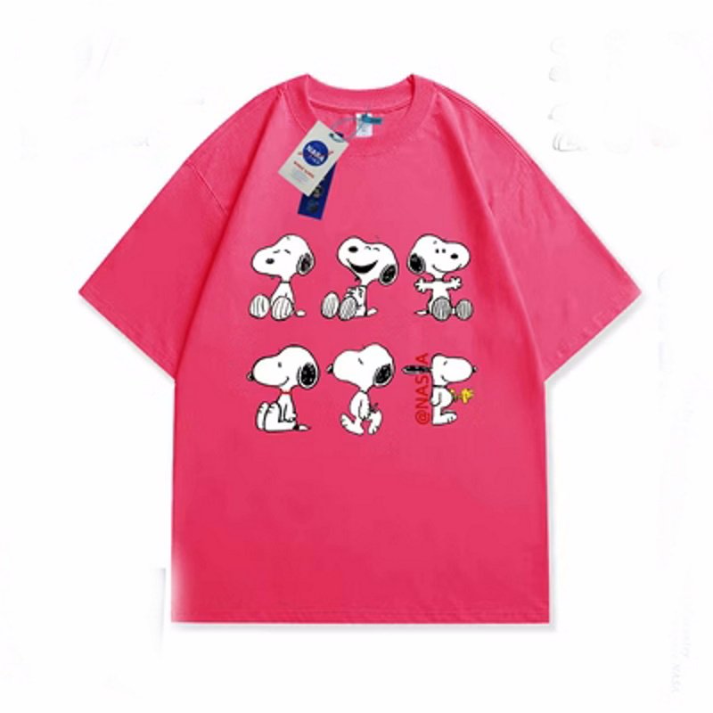 画像7: NASA x Snoopy PrintT shirt　 ユニセックス男女兼用NASAナサ×スヌーピープリント半袖 Tシャツ (7)