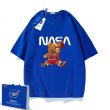 画像6: NASA×Basket Bear PrintT shirt　 ユニセックス男女兼用NASAナサ×バスケットベア熊プリント半袖 Tシャツ (6)