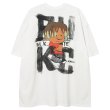 画像2: graphic hip hop boy print T-shirt  オーバーサイズ ユニセックス 男女兼用グラフィックヒップホップボーイプリントTシャツ (2)